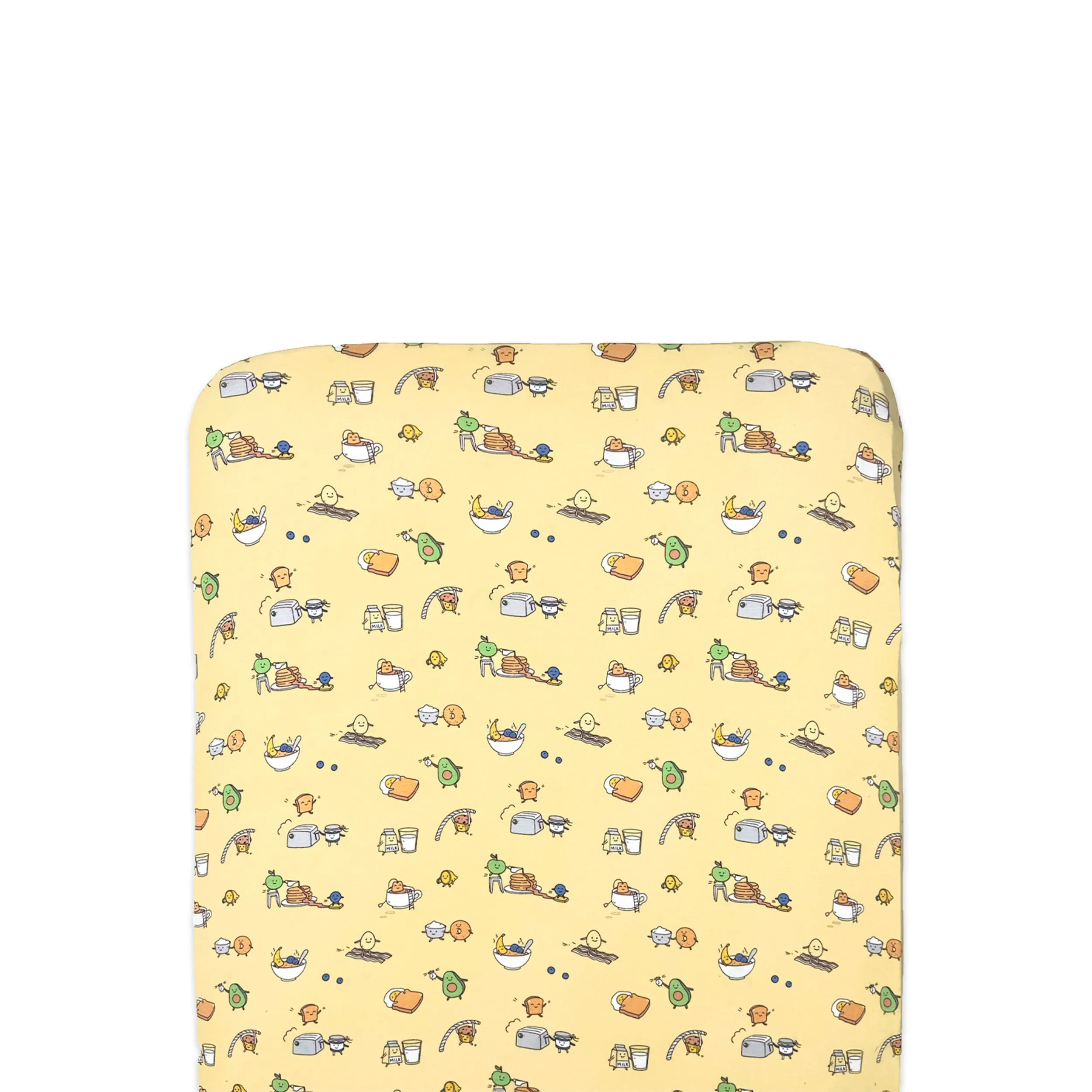 ---Love You Brunches Bamboo Crib Sheet--