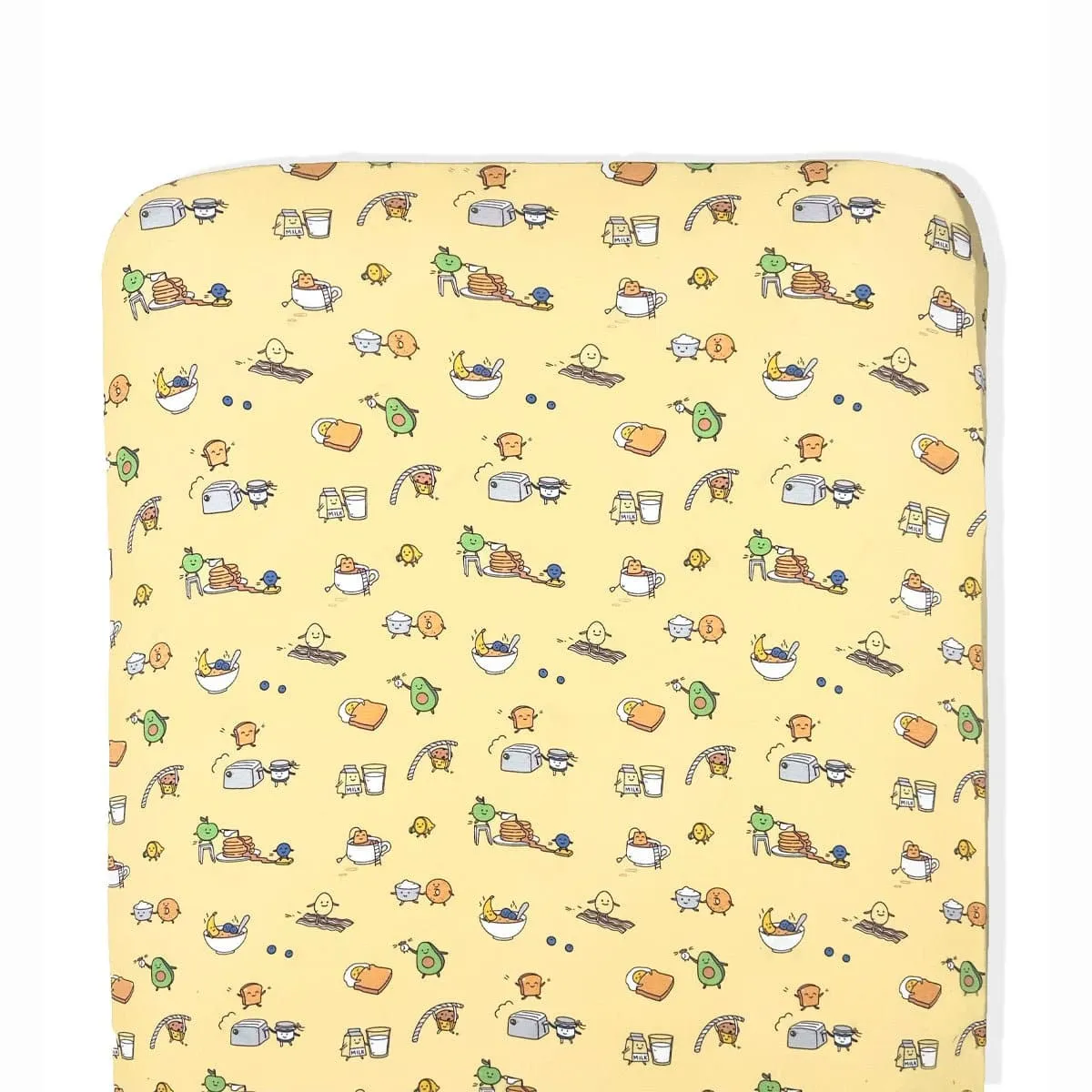 ---Love You Brunches Bamboo Crib Sheet--