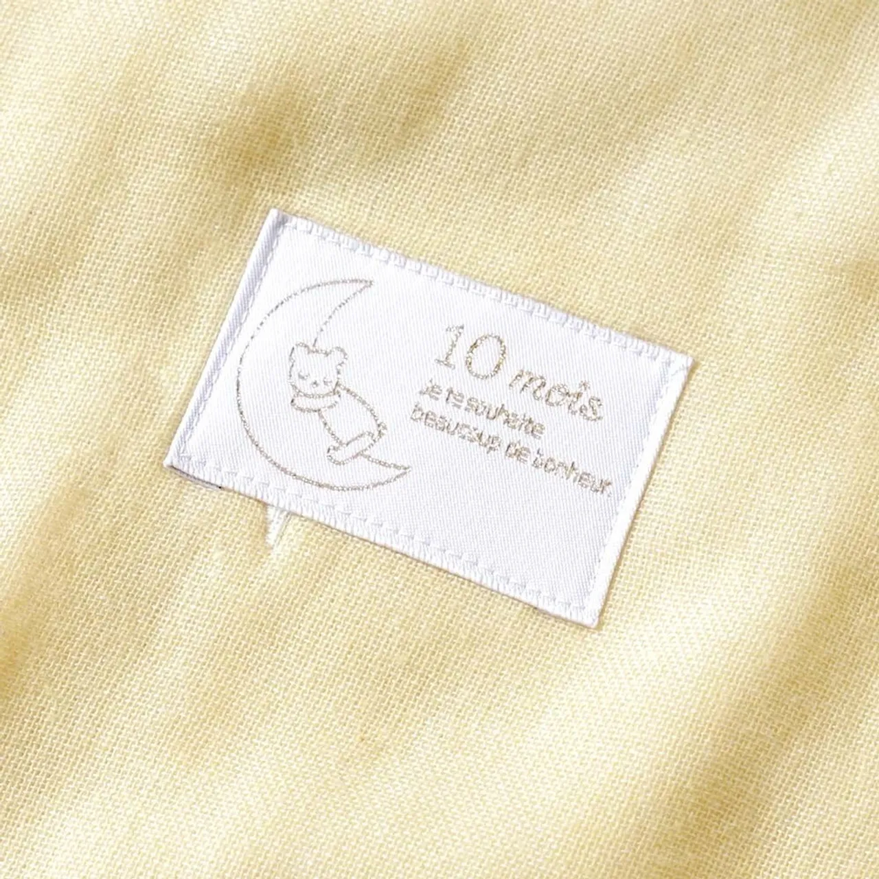 10mois Six-Layer Gauze Blanket Ecru Medium