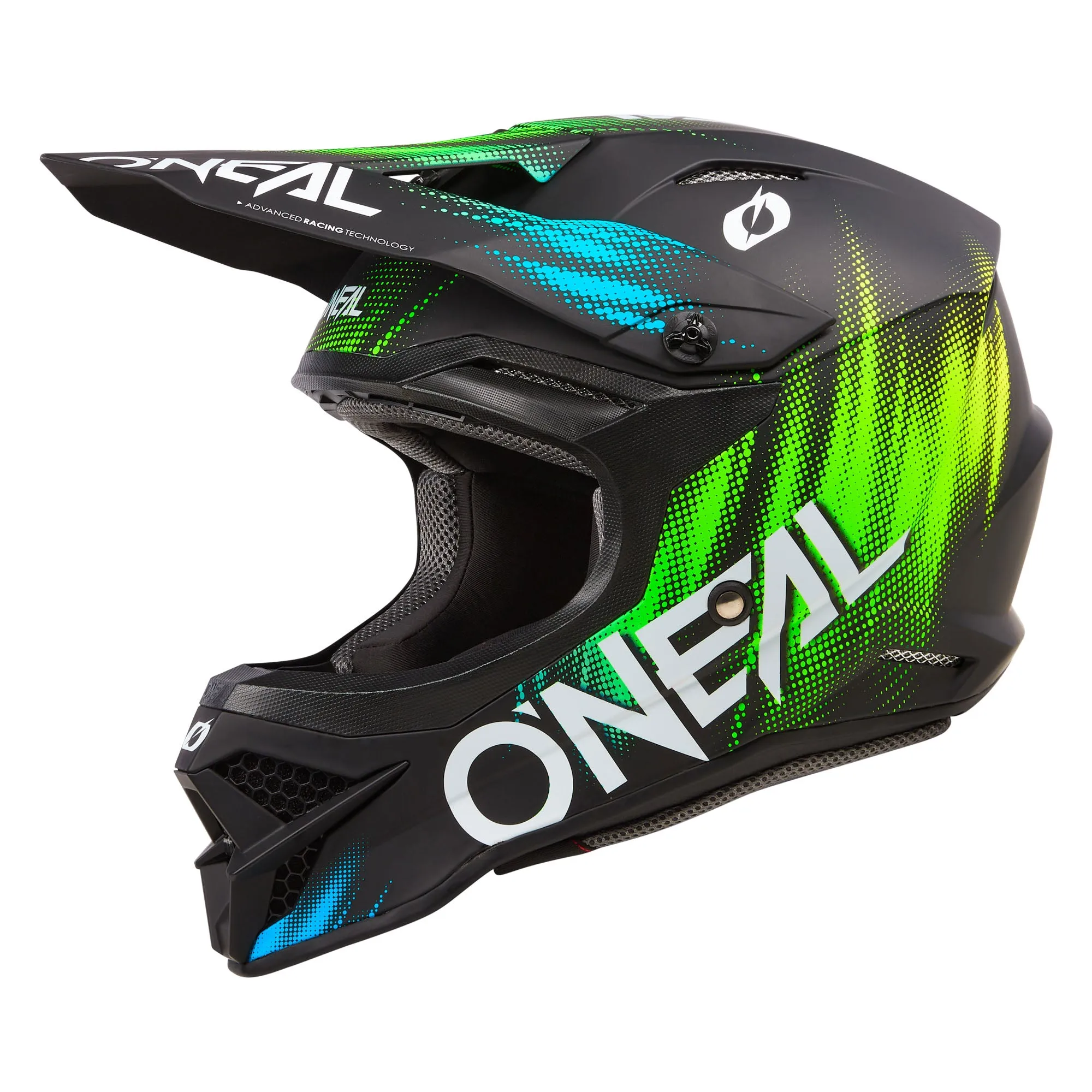 3 SRS Voltage V.24 Helmet Black/Green