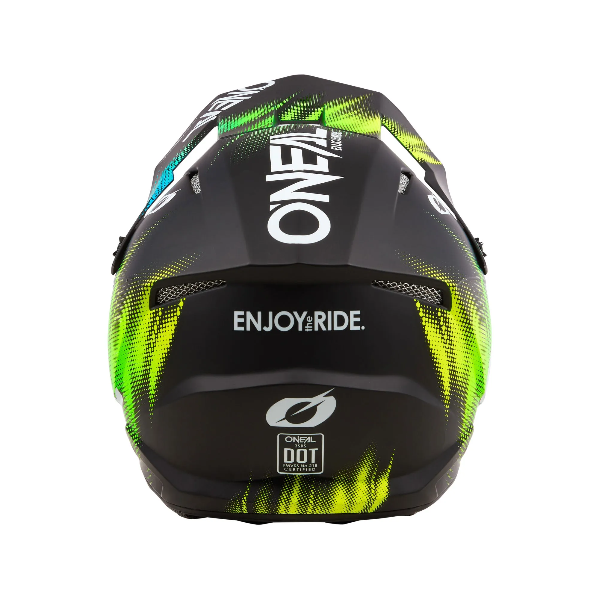 3 SRS Voltage V.24 Helmet Black/Green