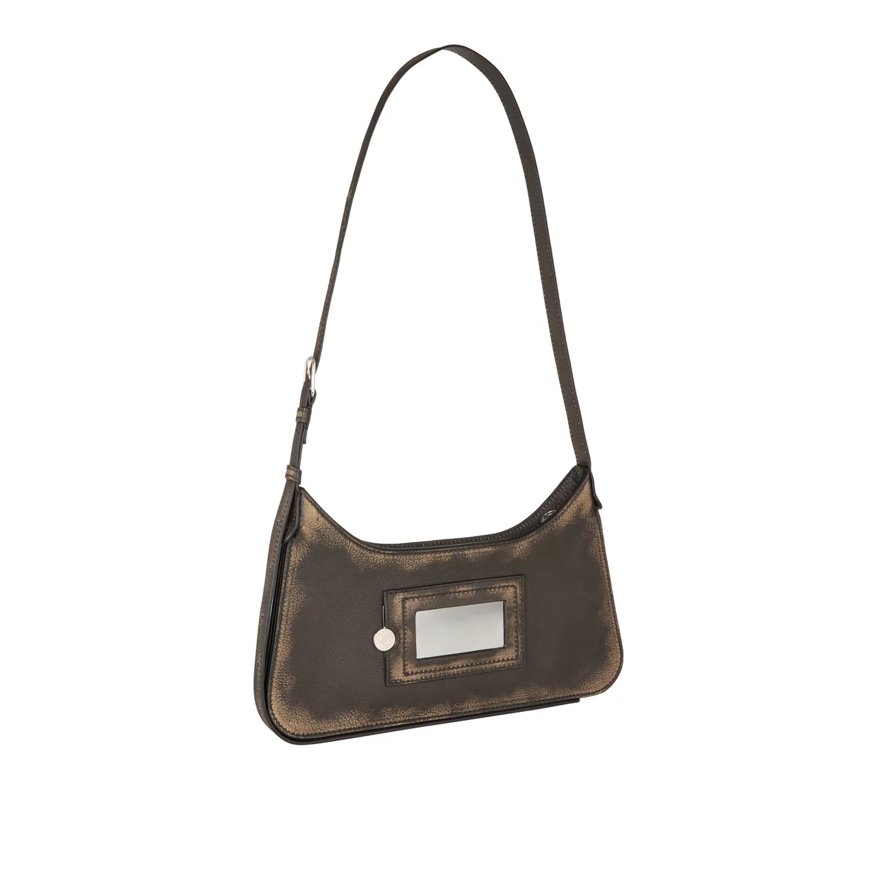 ACNE STUDIOS The Sustainable Edit Platt Mini Shoulder Bag - Dark Brown  Beige