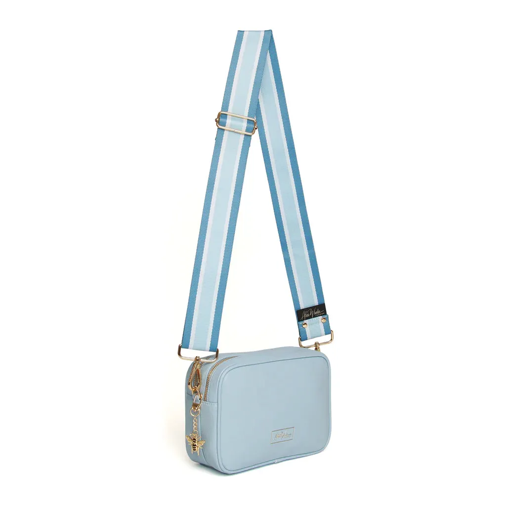 Alice Wheeler Soho DZ Camera Cross Body Bag Pastel Blue