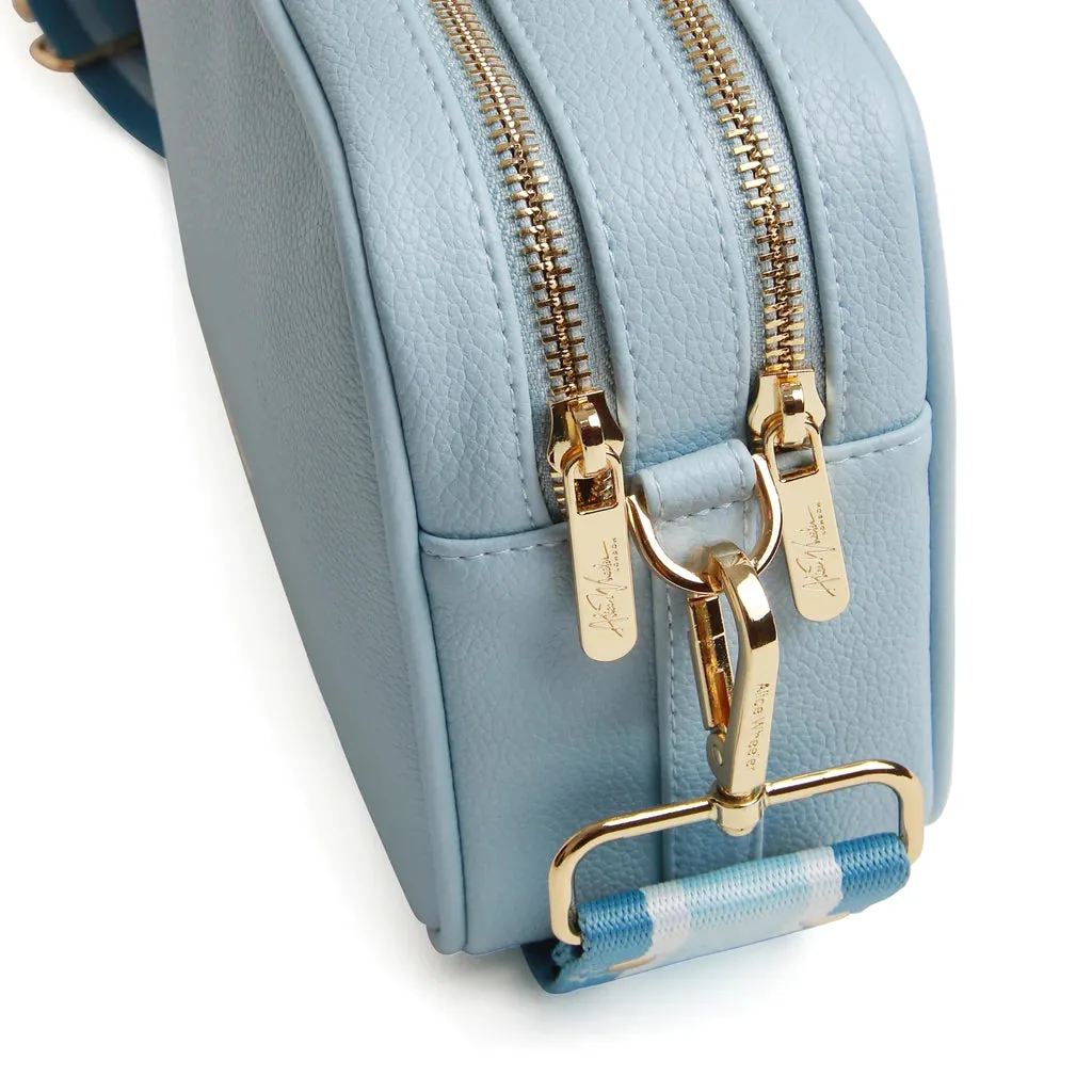 Alice Wheeler Soho DZ Camera Cross Body Bag Pastel Blue