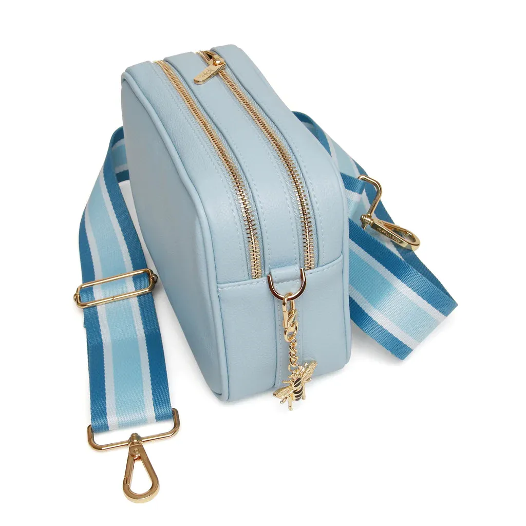 Alice Wheeler Soho DZ Camera Cross Body Bag Pastel Blue