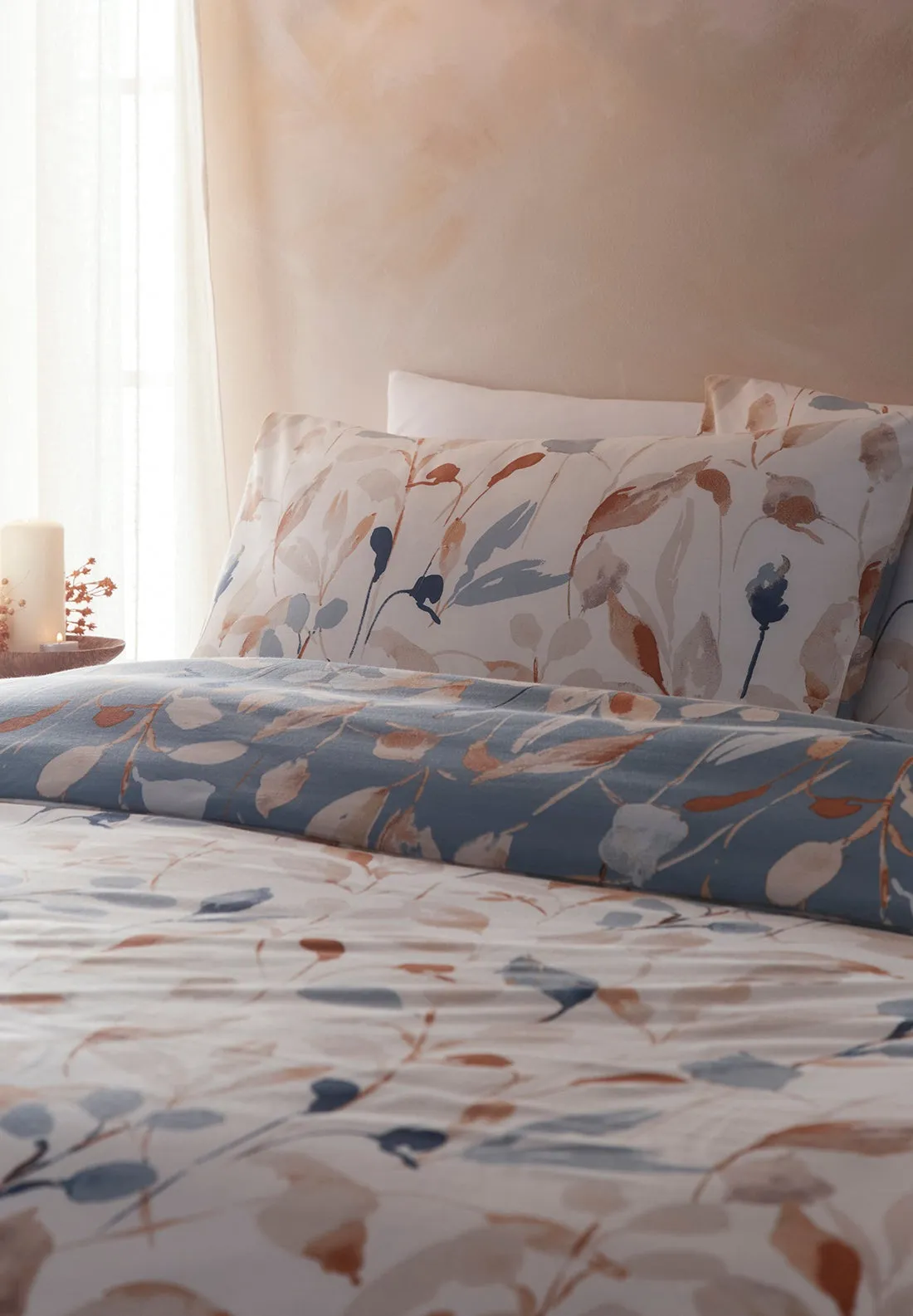 Amina Duvet Cover Set - Blue