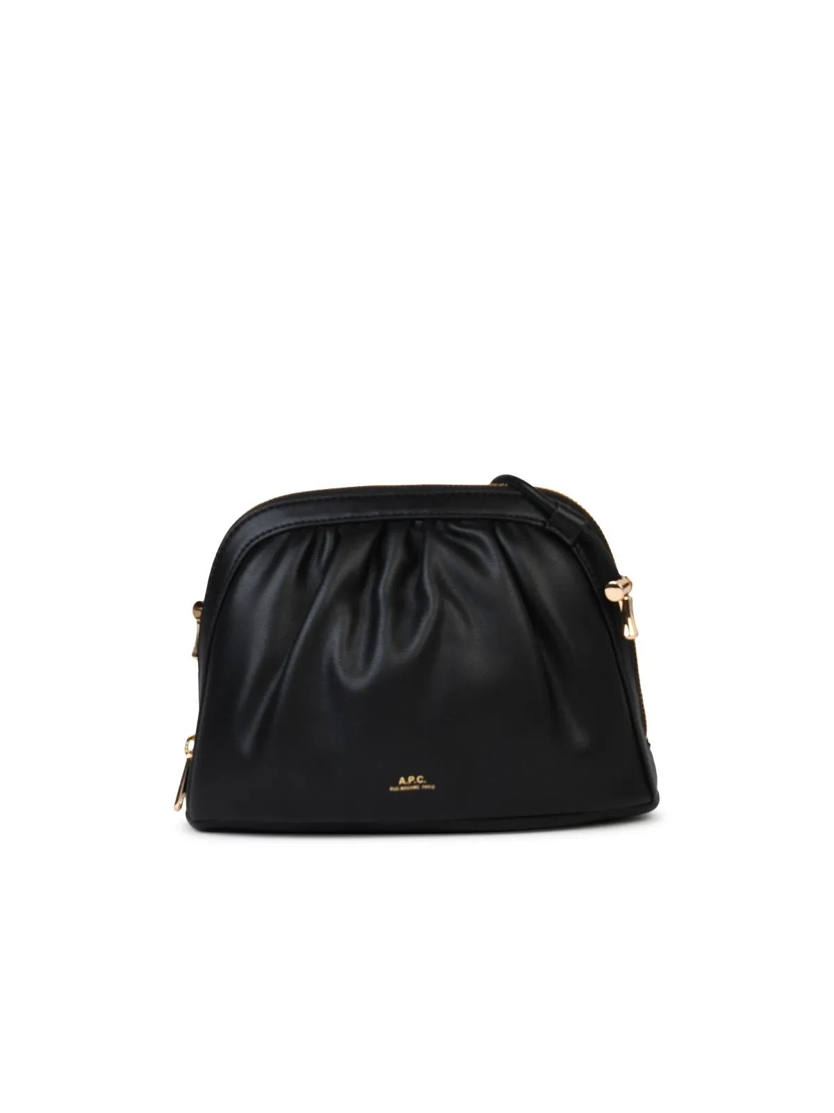 A.P.C.    A.P.C. Small 'Ninon' Black Eco Lear Crossbody Bag