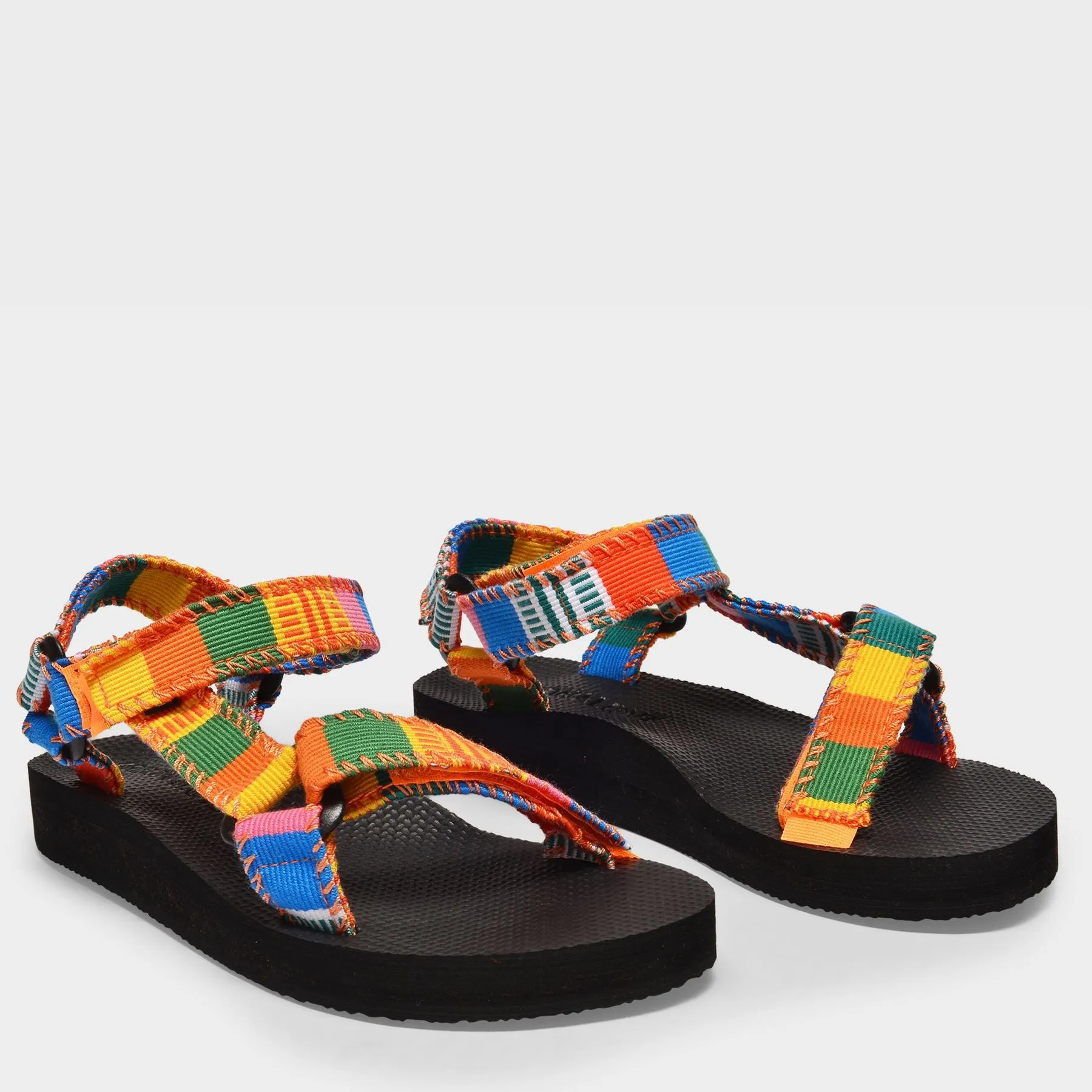 Arizona Love  Trekky Sandals in Multicoloured Polyester