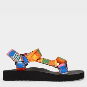 Arizona Love  Trekky Sandals in Multicoloured Polyester