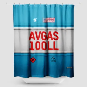 AVGAS 100LL - Shower Curtain