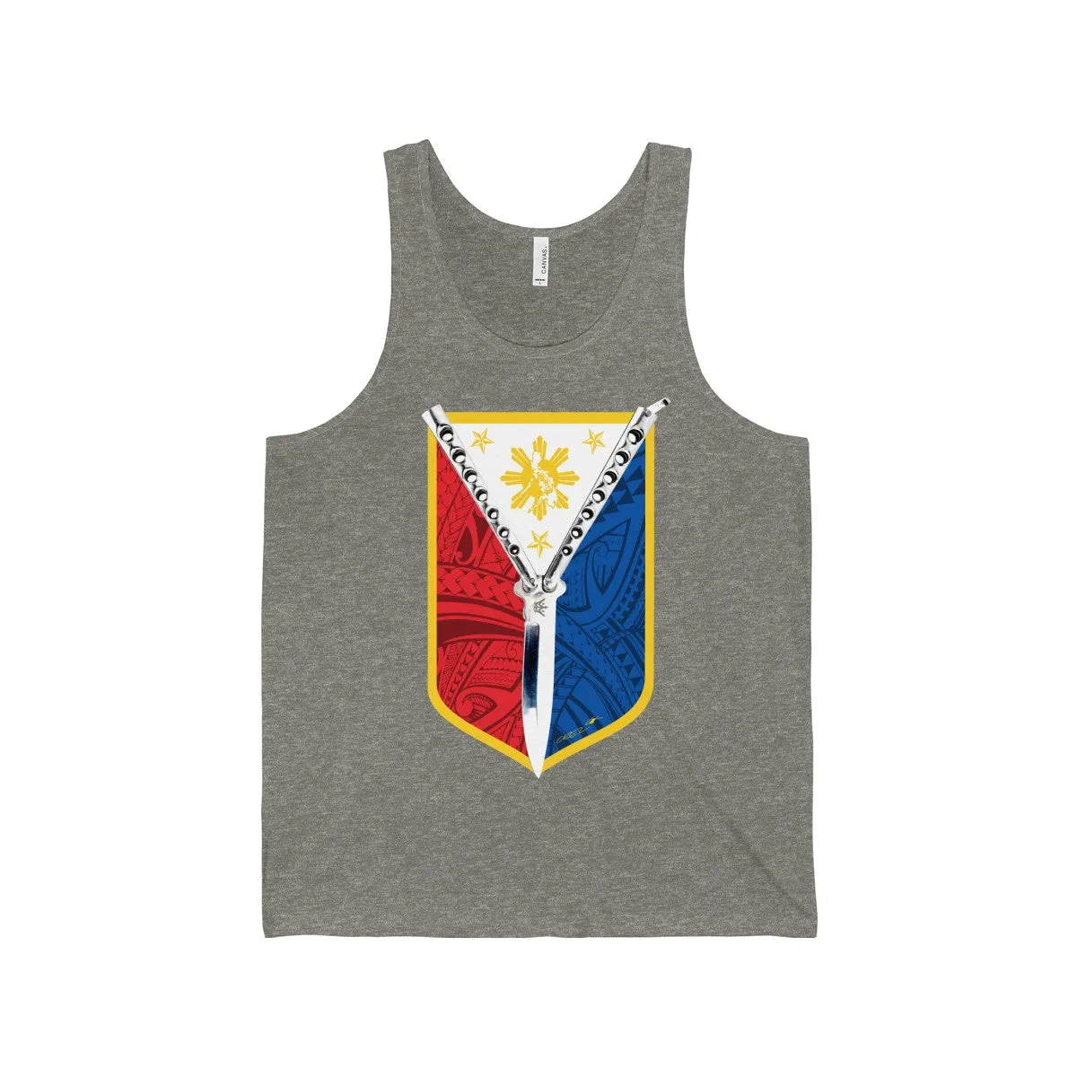 Balisong Shield Tank Top