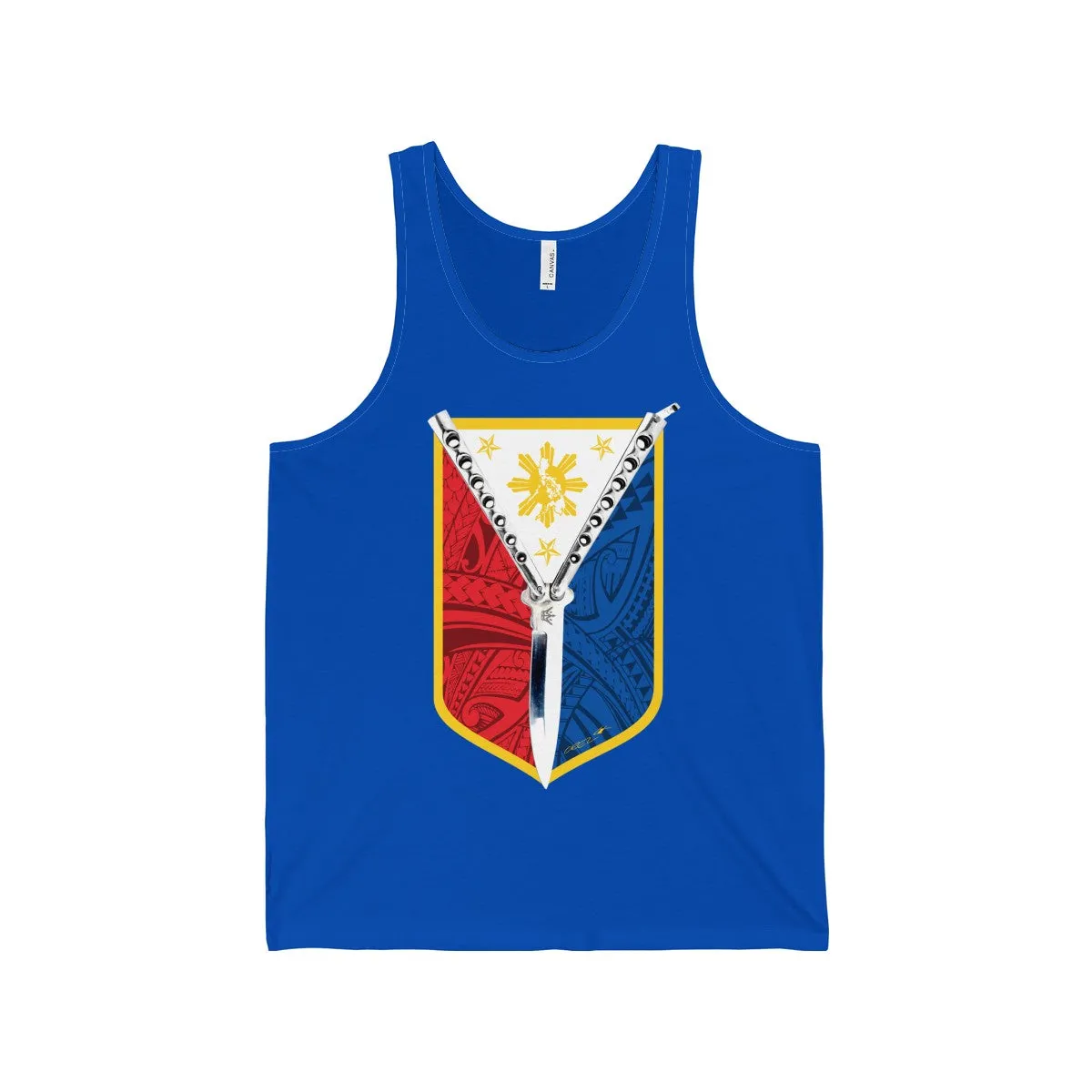 Balisong Shield Tank Top