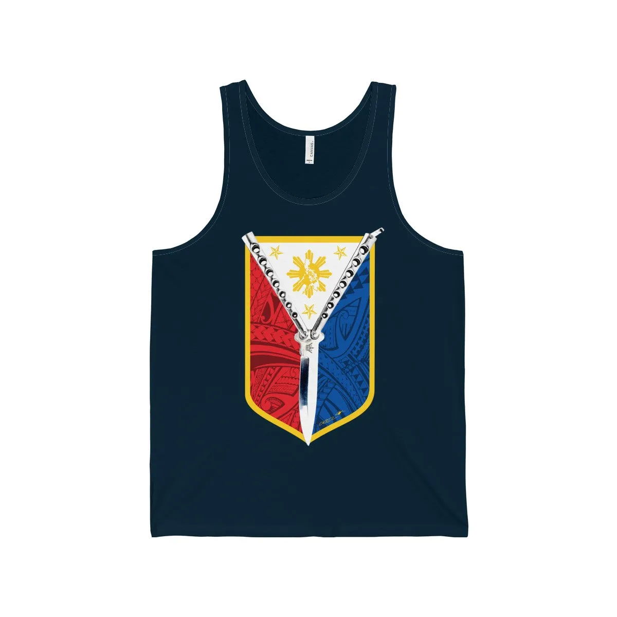 Balisong Shield Tank Top