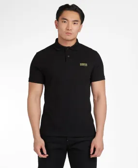 BARBOUR INTERNATIONAL ESSENTIAL POLO BLACK