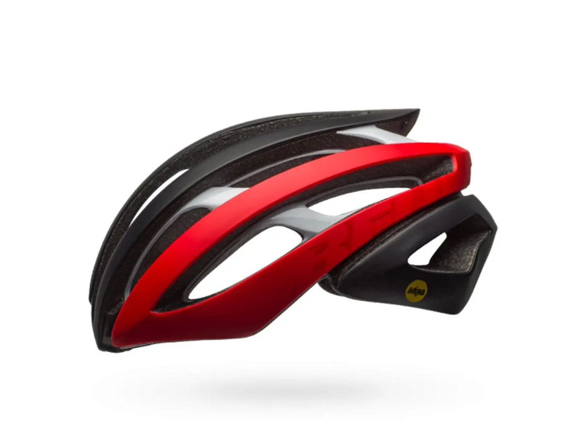 Bell Z20 MIPS Road Helmet - Matt Red-White-Pacific