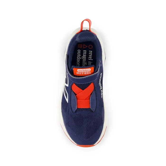 Big Boy New Balance Dynasoft Nitrel v6 in Nb Navy/Neo Flame/Sea Salt