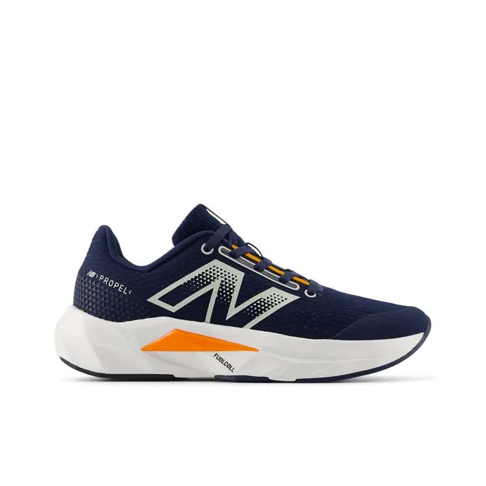 Big Boy New Balance FuelCell Propel v5 in Nb Navy/Sun Glow/Grey Matter