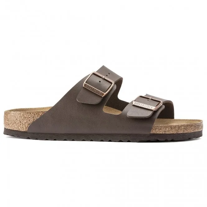 BIRKENSTOCK  Unisex Arizona (0051701) Dark Brown Double Strap Buckle Mules