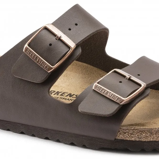 BIRKENSTOCK  Unisex Arizona (0051701) Dark Brown Double Strap Buckle Mules