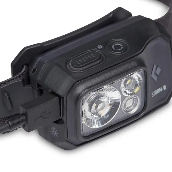 Black Diamond Storm Rechargeable-Waterproof Headlamp - 500 Lumens IP67