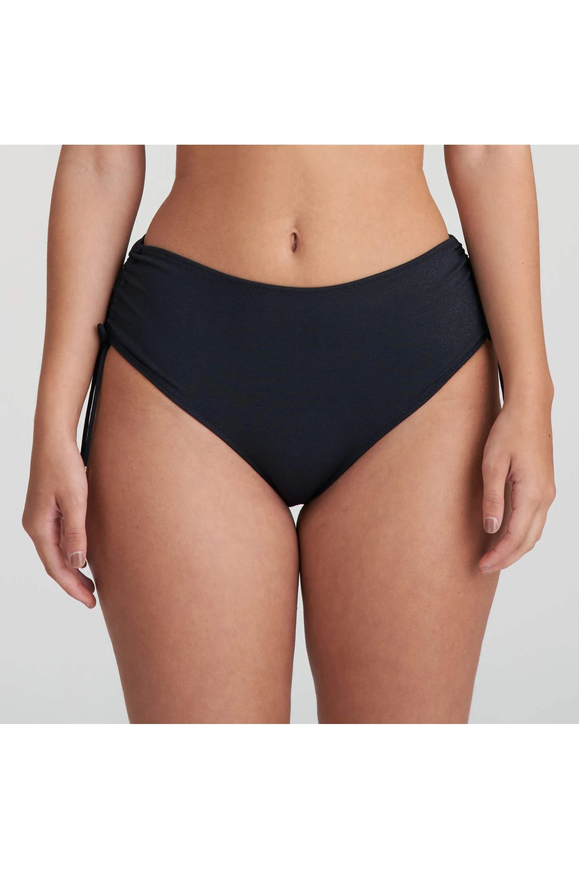 Black high bikini brief- Unas1 with Discounts- Bikini black-