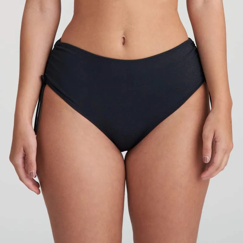 Black high bikini brief- Unas1 with Discounts- Bikini black-