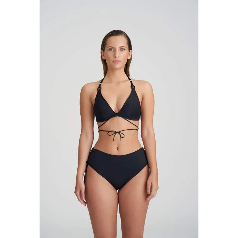 Black high bikini brief- Unas1 with Discounts- Bikini black-