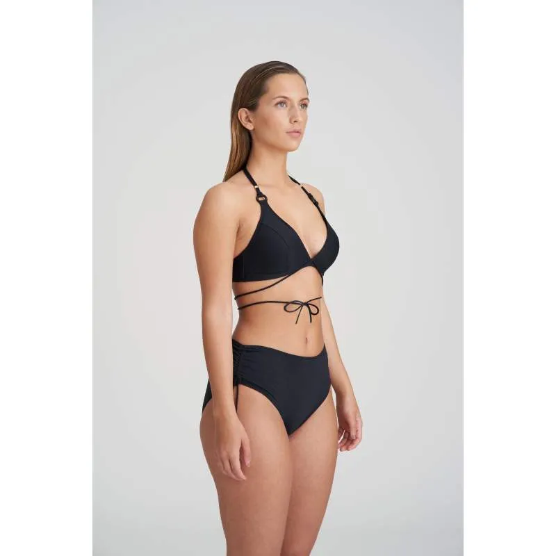 Black high bikini brief- Unas1 with Discounts- Bikini black-