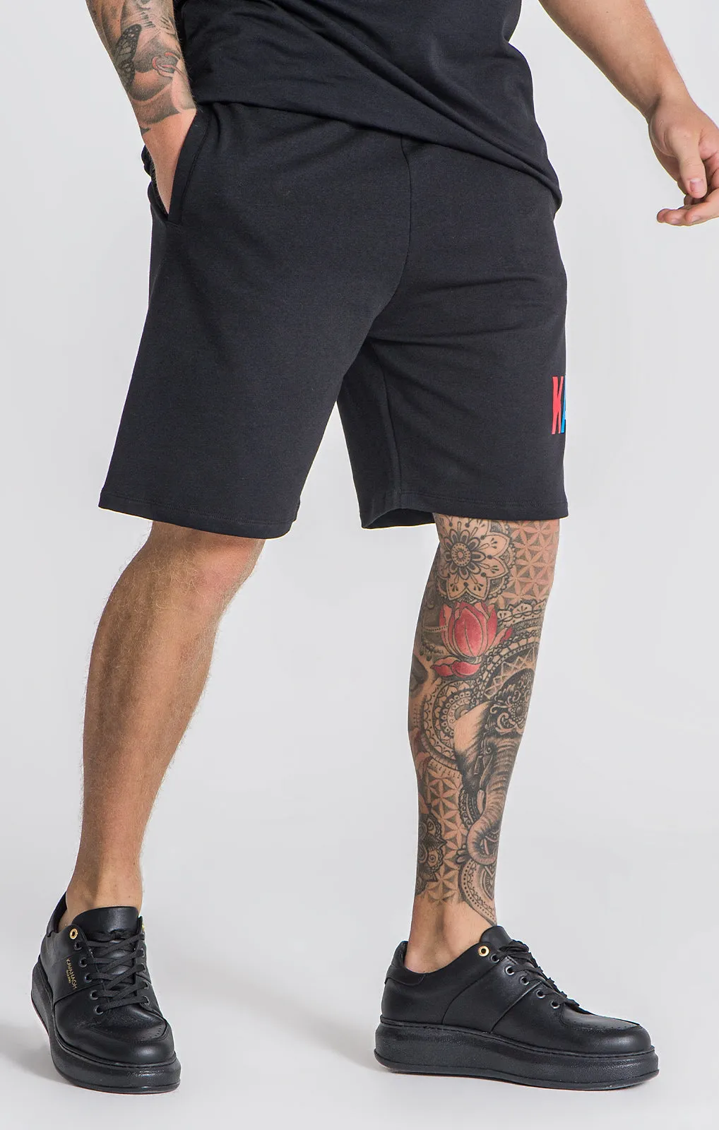 Black Neverland Shorts