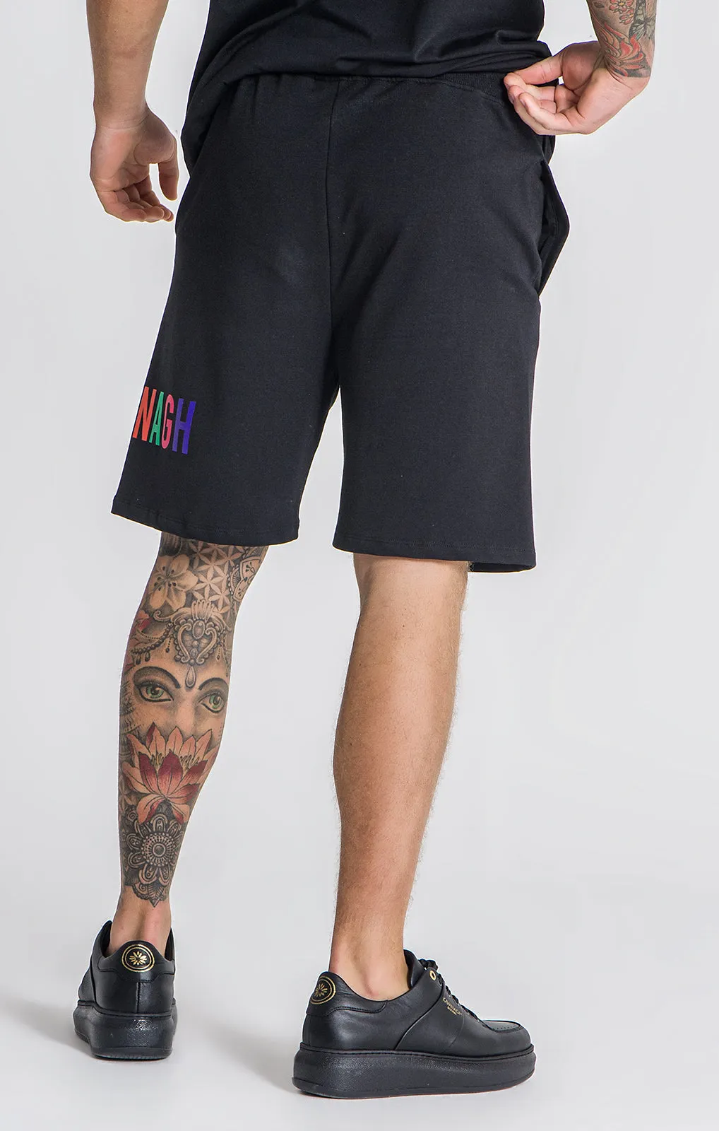 Black Neverland Shorts