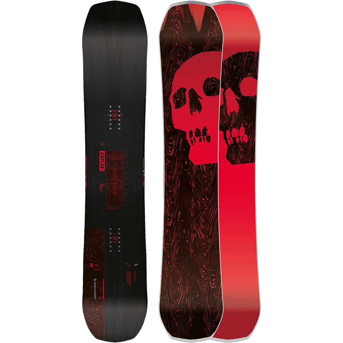 Black Snowboard Of Death