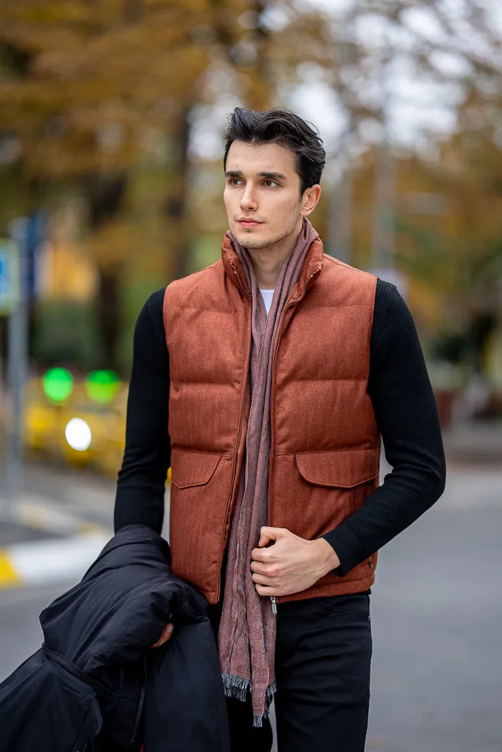 Bojoni Omaha Slim Fit Tile Vest