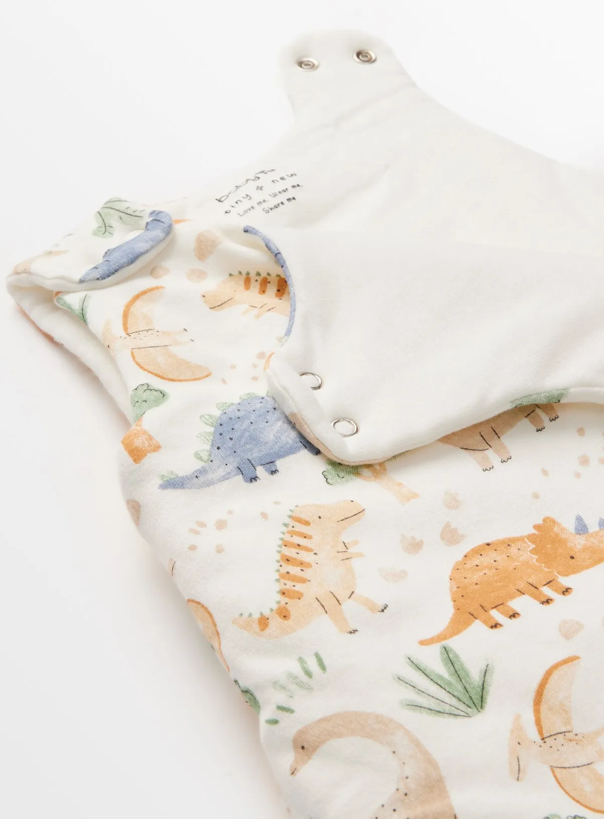 Buy Cream Dinosaur Print 2.5 Tog Sleeping Bag 18-24 months | Sleepsuits and pyjamas | Tu