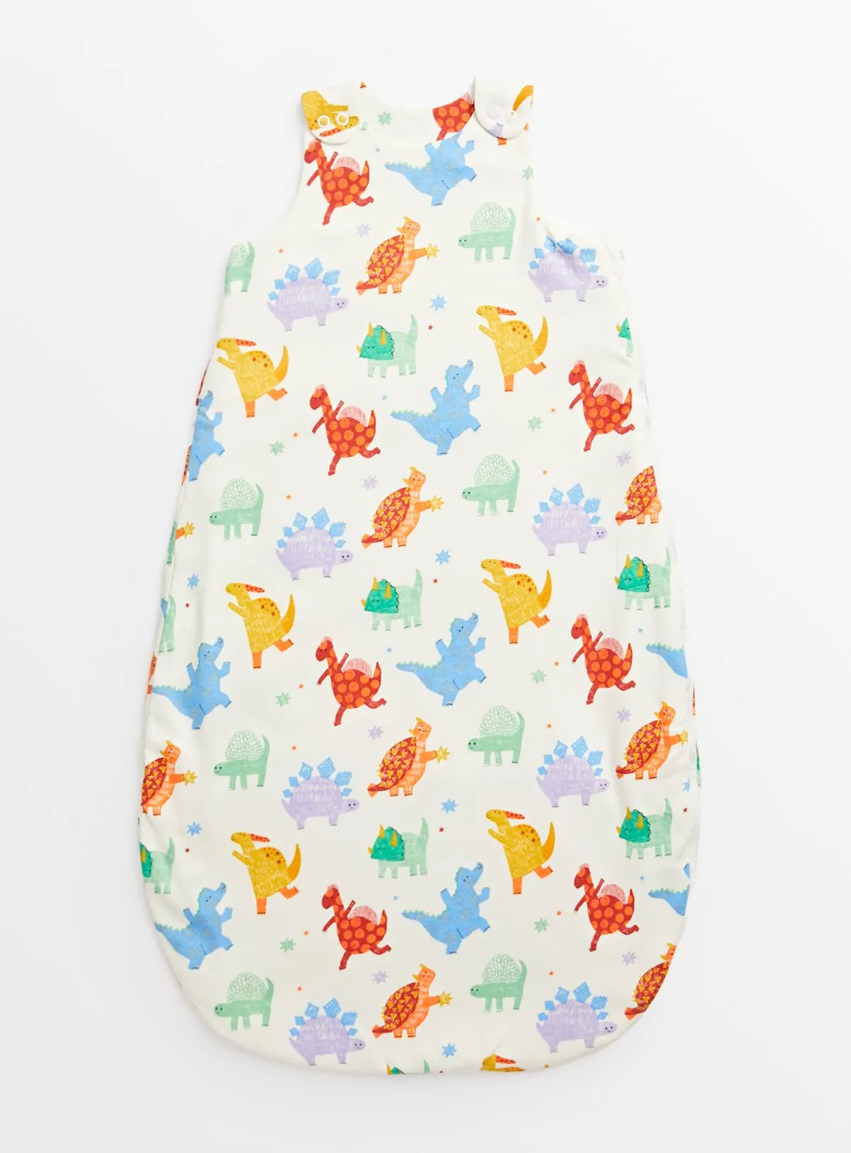 Buy Dinosaur Print 2.5 Tog Sleeveless Sleeping Bag 0-6 Months | Sleepsuits and pyjamas | Tu