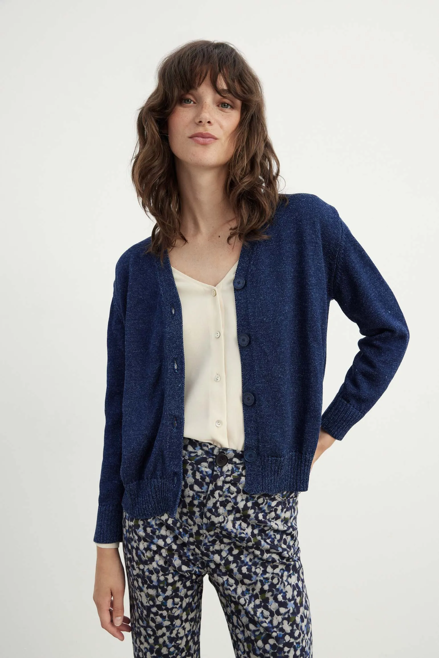 Cardigan CACTUS Midnight Blue