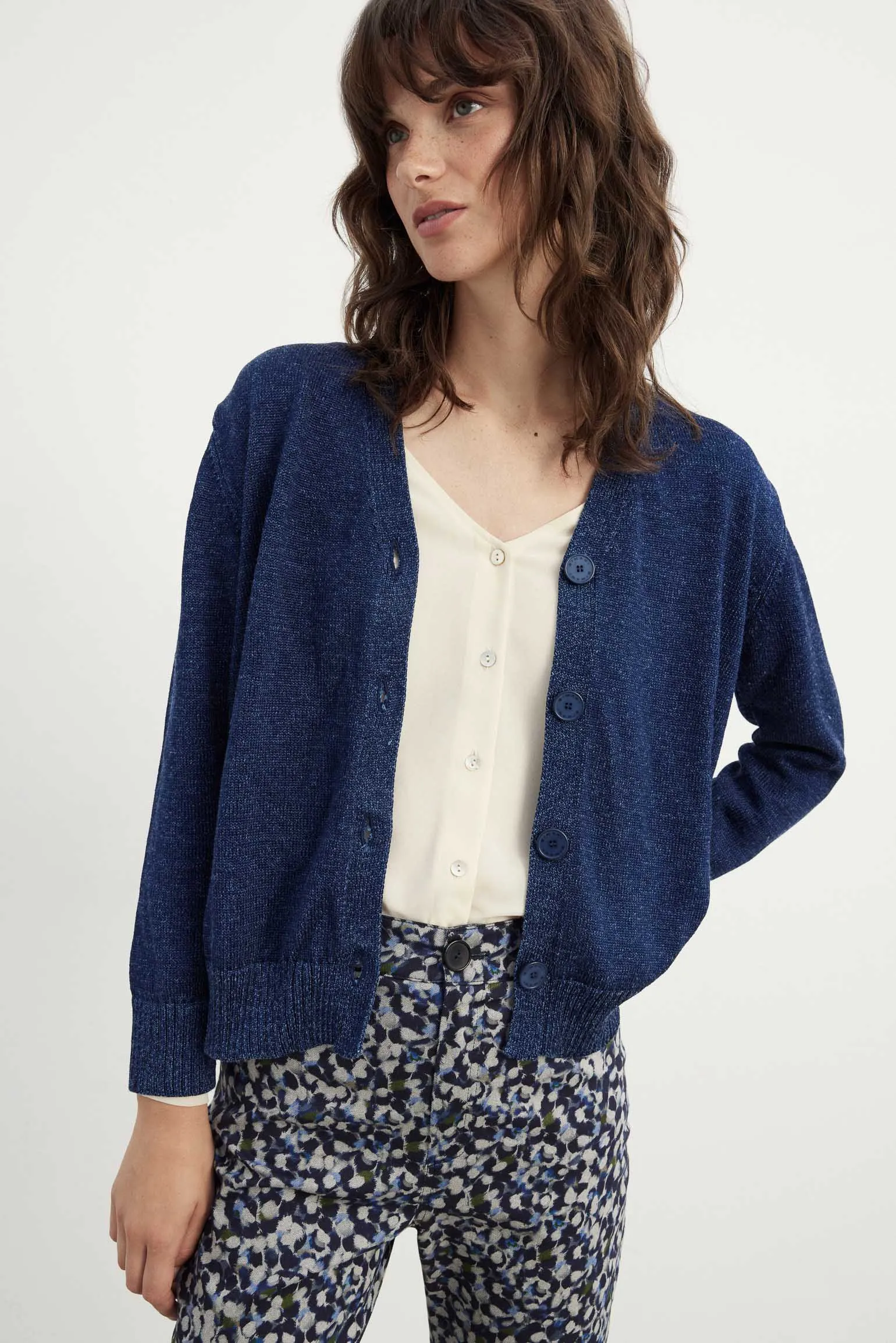 Cardigan CACTUS Midnight Blue