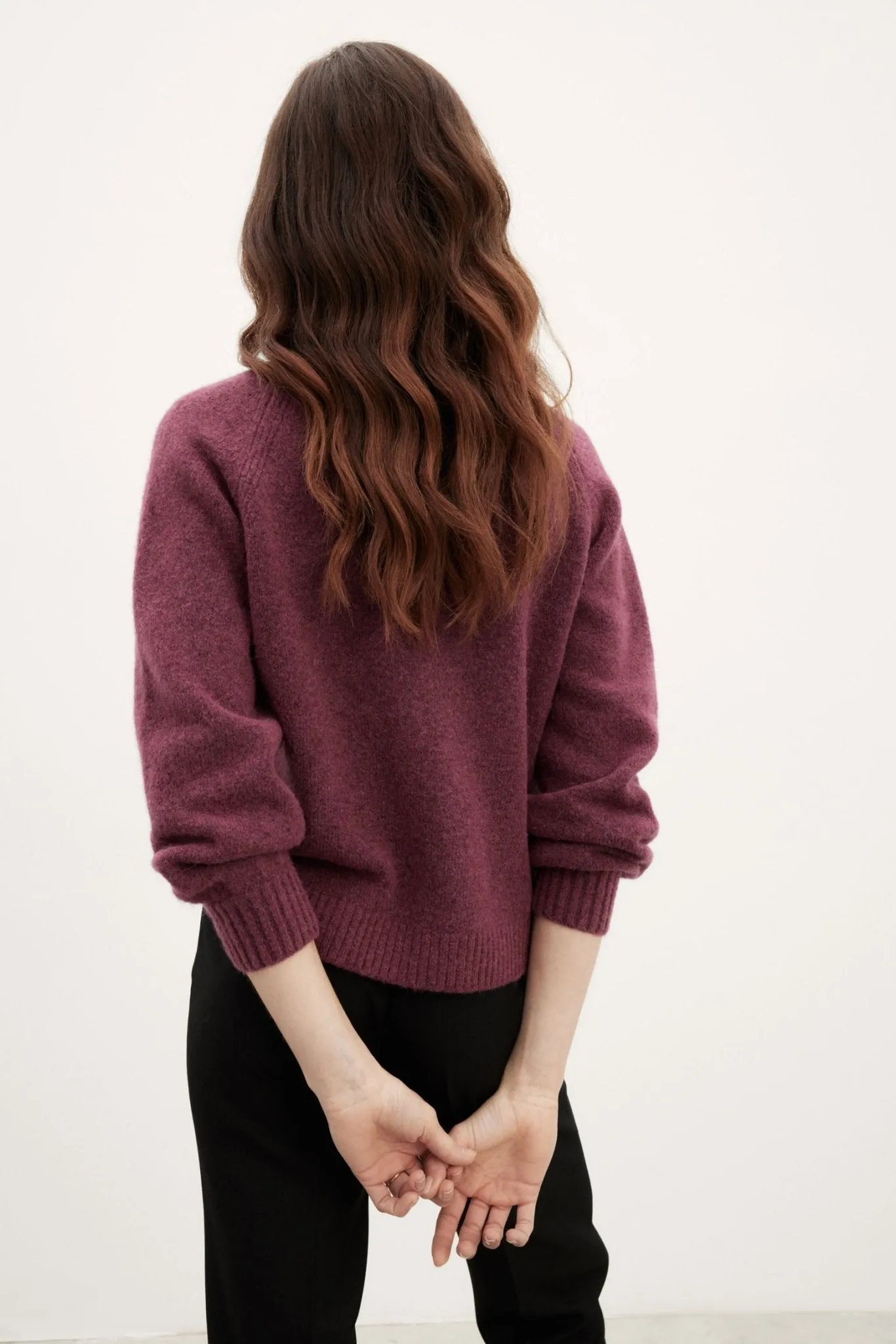 Cardigan CARACAS Burgundy