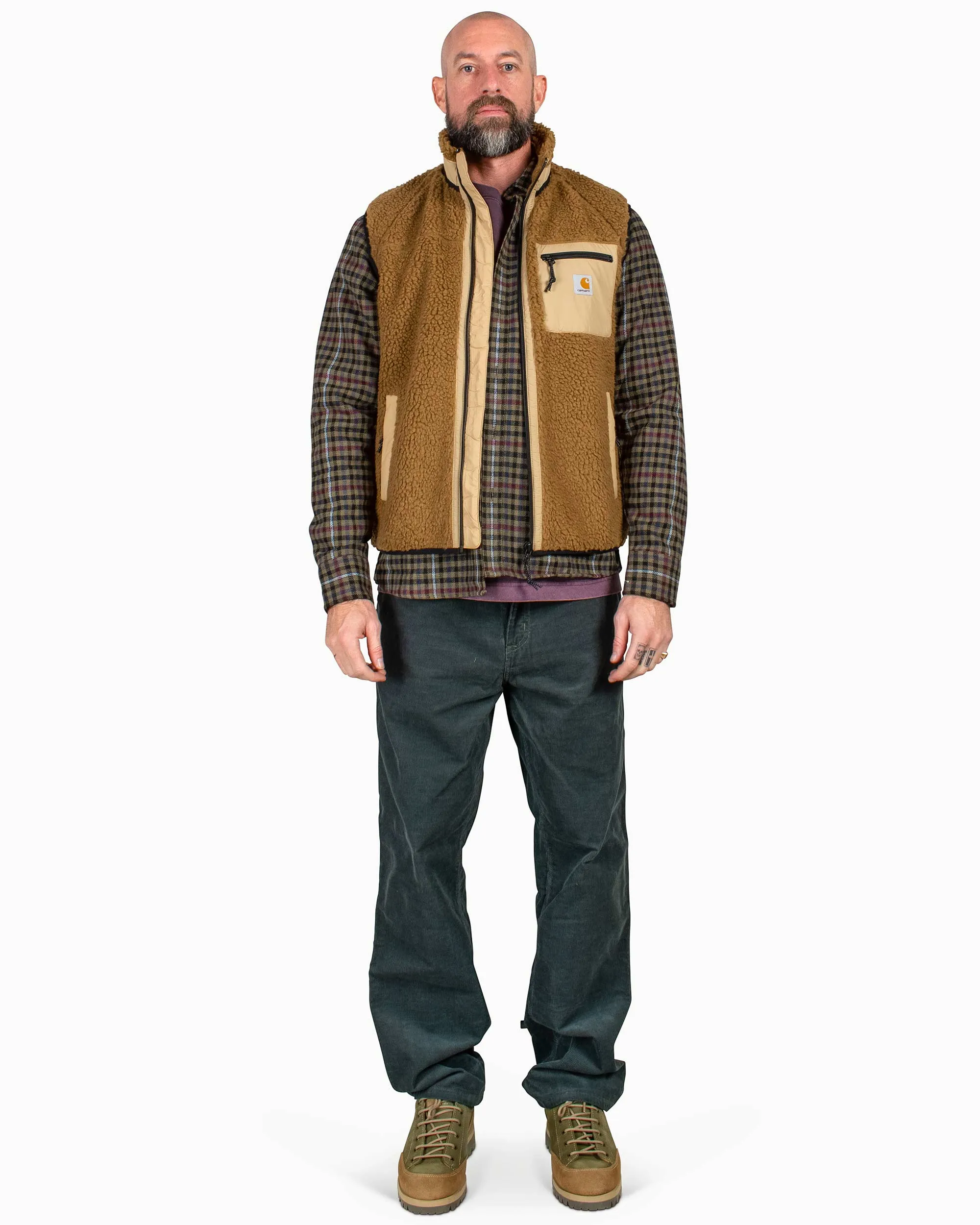 Carhartt W.I.P. Prentis Vest Liner Hamilton Brown/Dusty Hamilton Brown