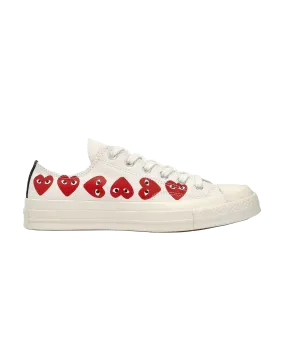 CHUCK TAYLOR ALL STAR MULTI HEART LOW TOP