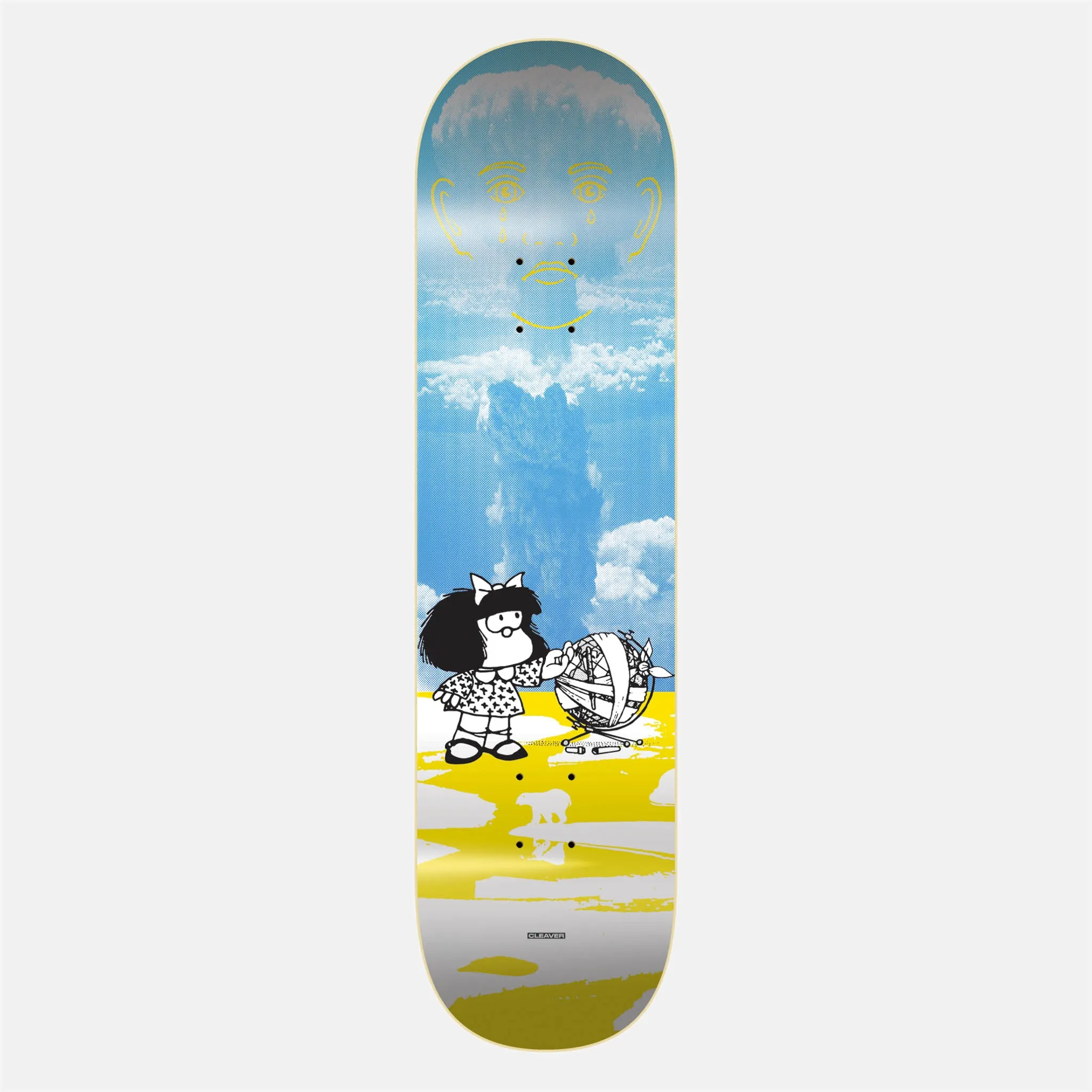 Cleaver Skateboards - 8.25 Sick World Skateboard Deck