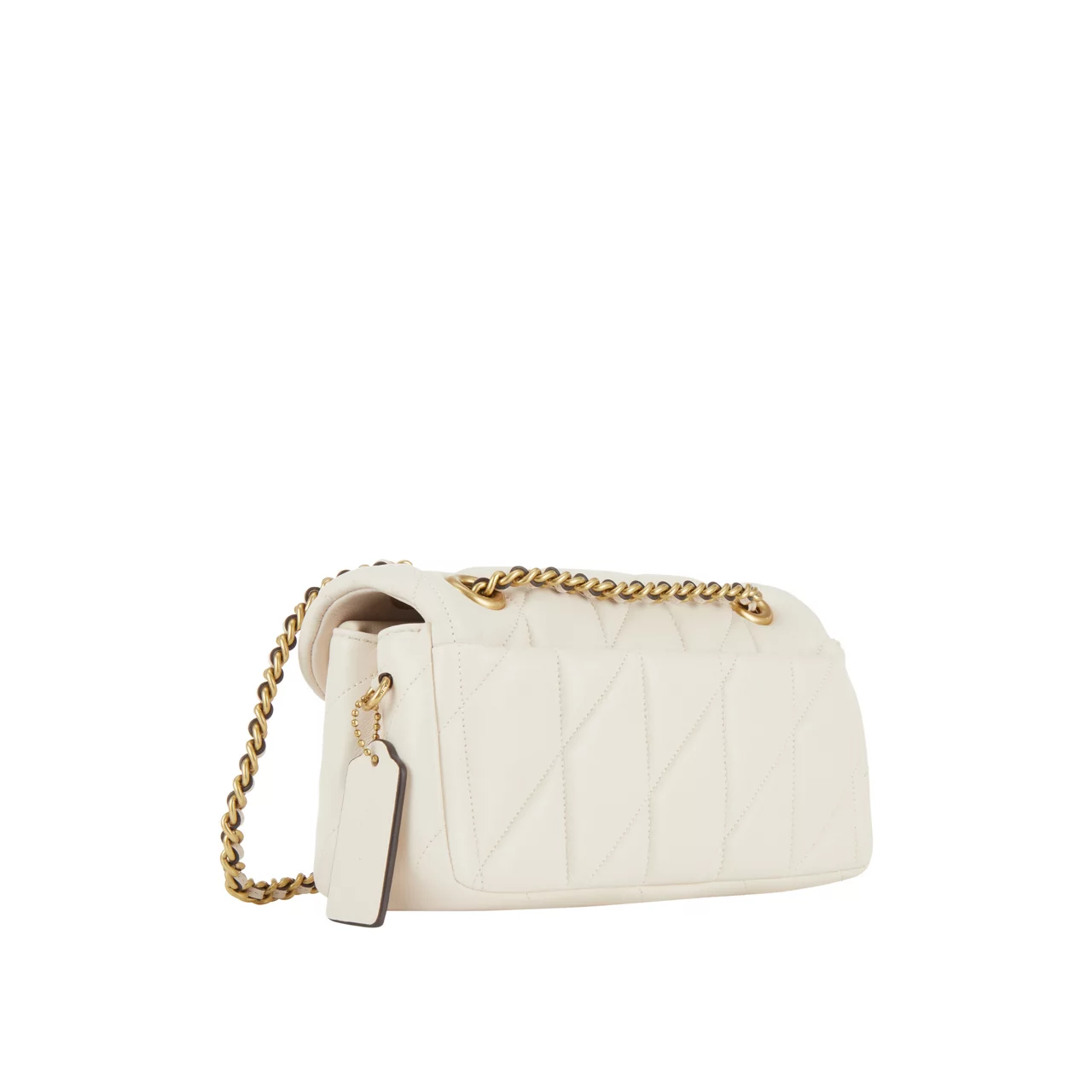 COACH Tabby Quilted 20 Shoulder Bag - Chalk