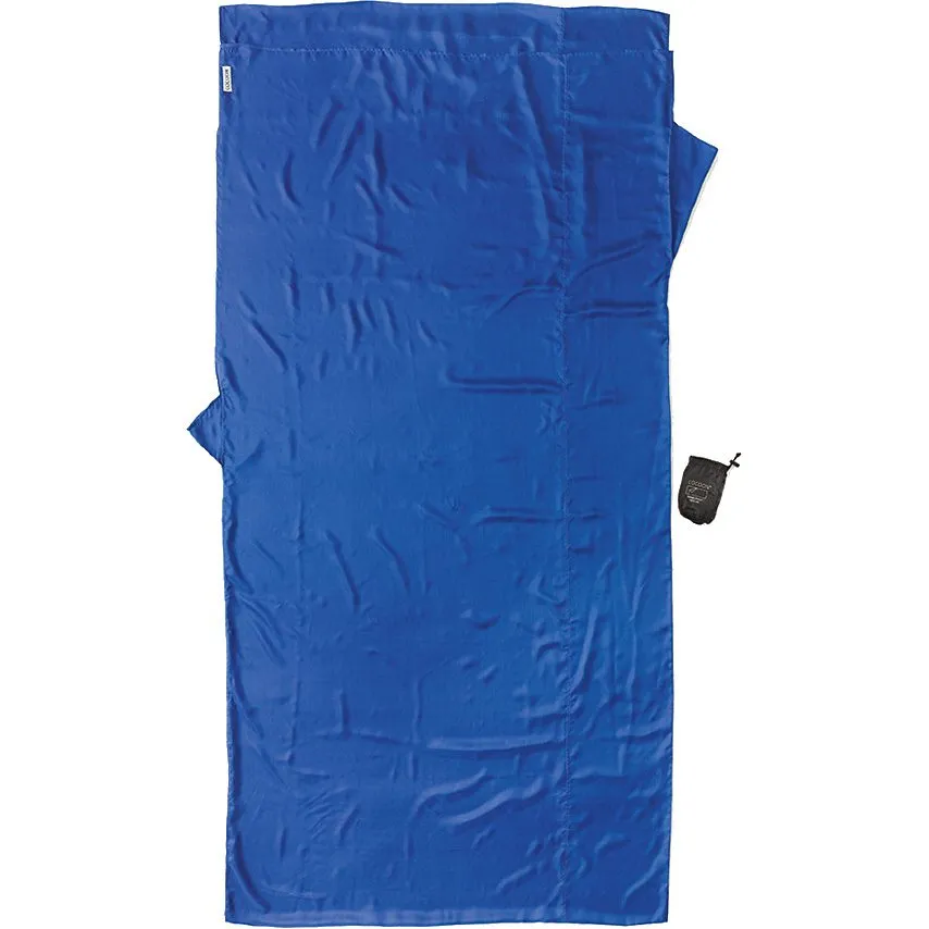 Cocoon - Travel Sheet Silk ultramarine blue