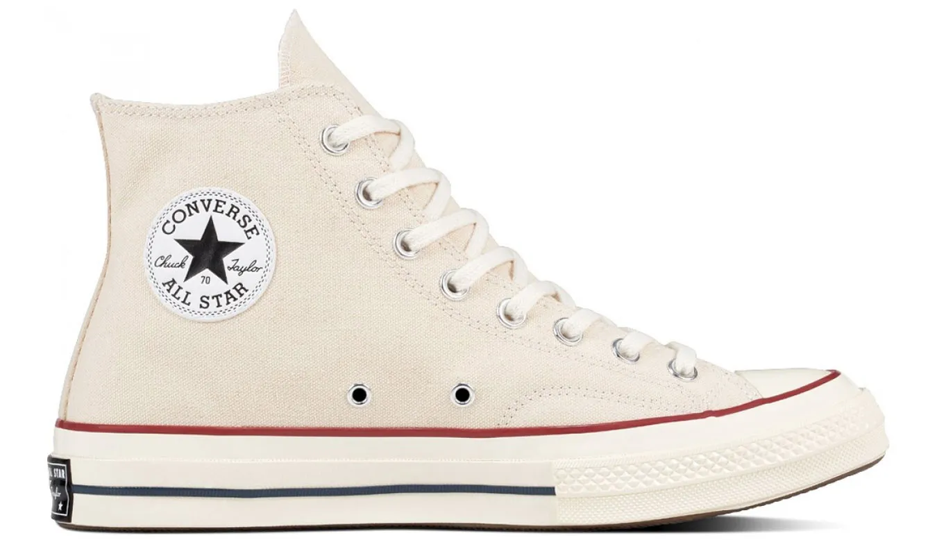 Converse Chuck Taylor All Star 70s Hi Top Parchment/Garnet/Egret