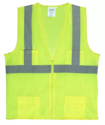 Cordova Men's Class II Rated Safety Vest with 2 in. Reflective Tape