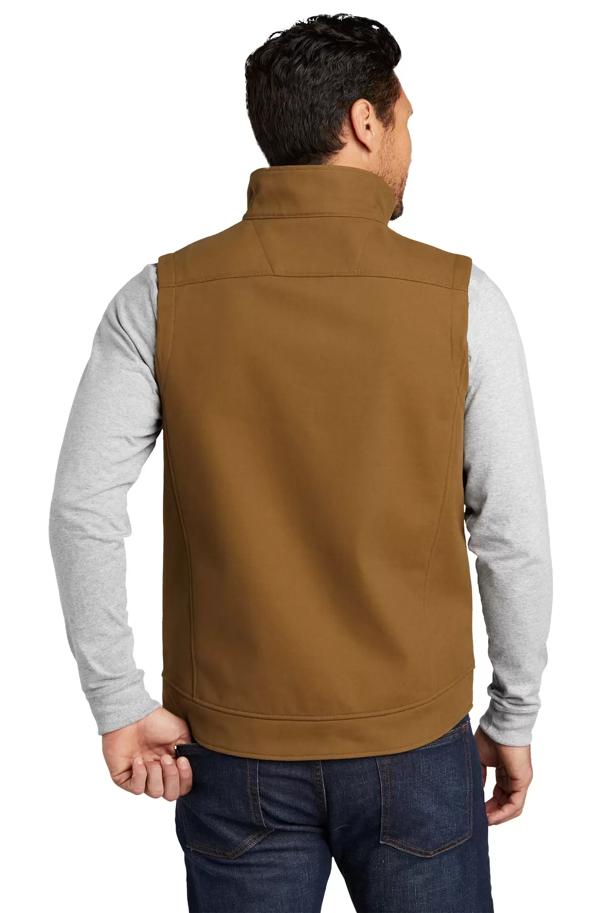 Cornerstone CSV60 CornerStone   Duck Bonded Soft Shell Vest SKU: CSV60