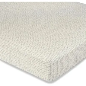 Crane Bedding - Cove Fited Crib Sheet, Hashtag