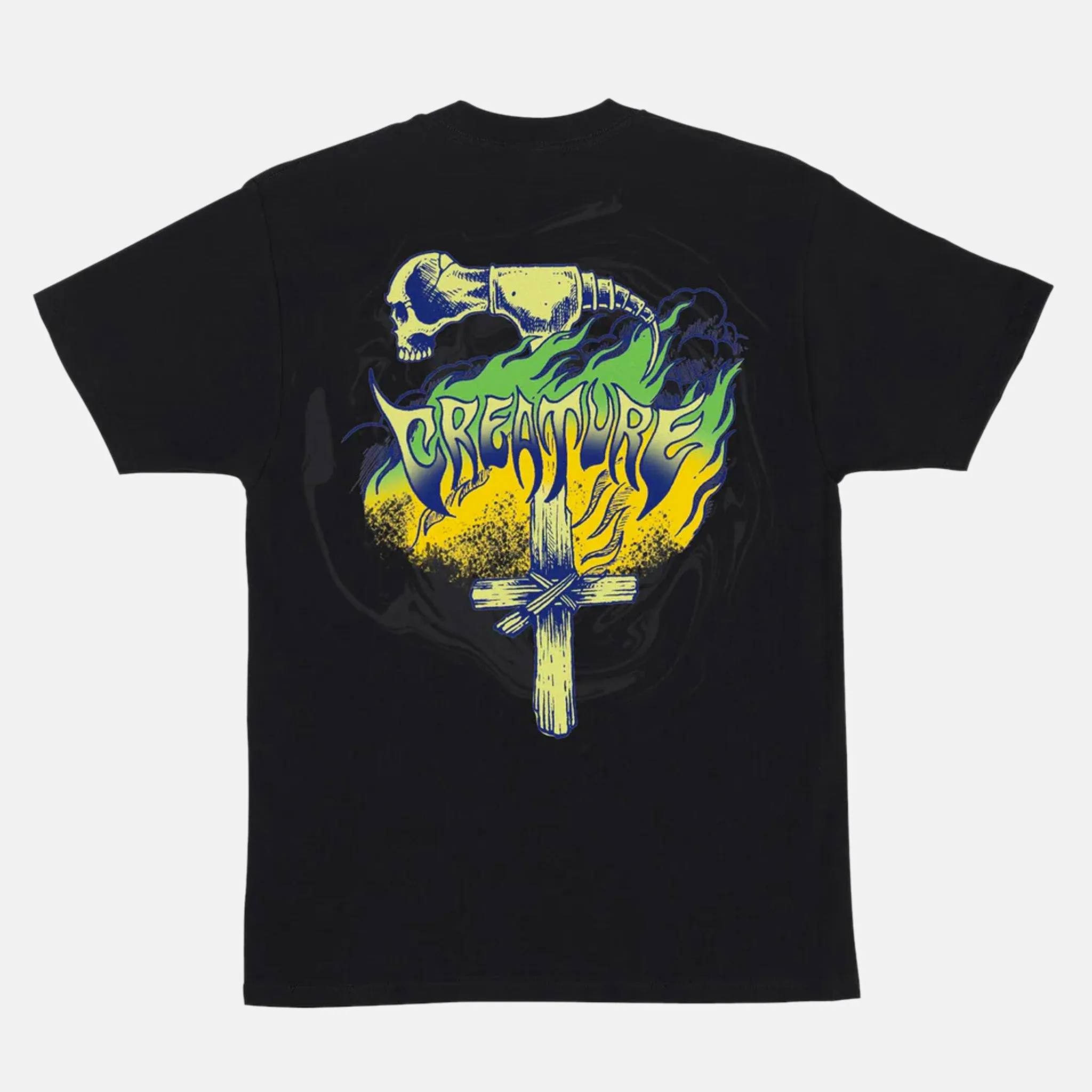 Creature Skateboards - Hammer Tripz T-Shirt - Vintage Black