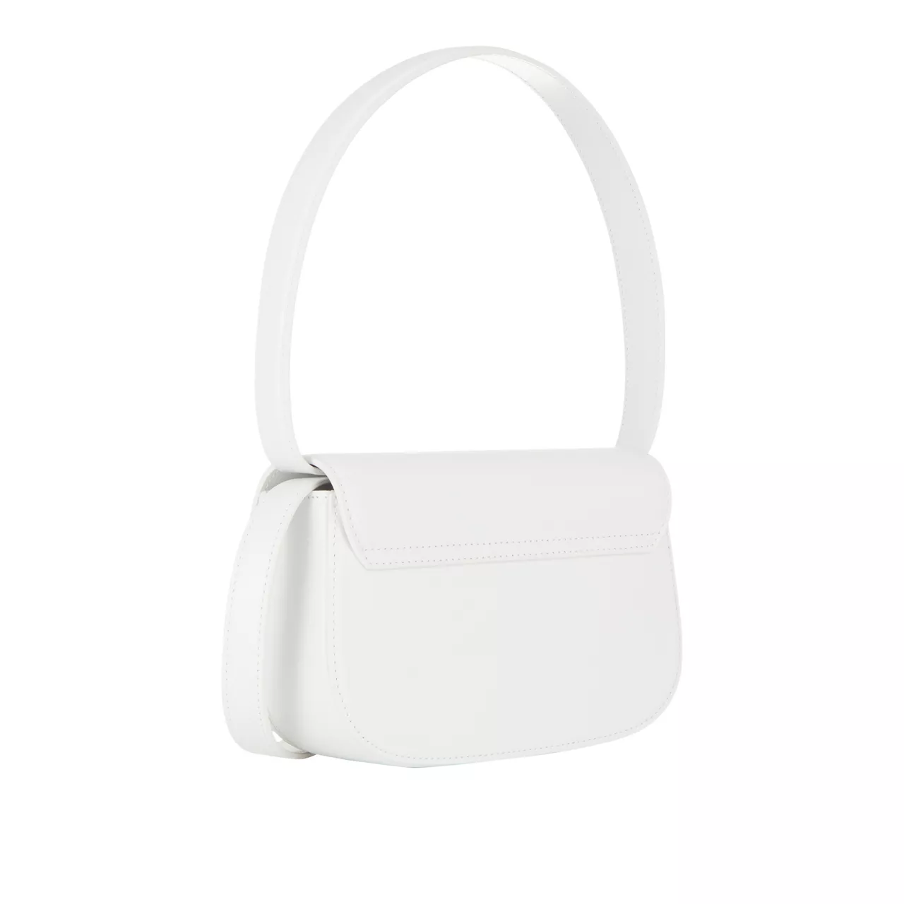 DIESEL 1DR Tonal Shoulder Bag - White