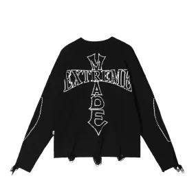 DISTRESSED2K SWEATER