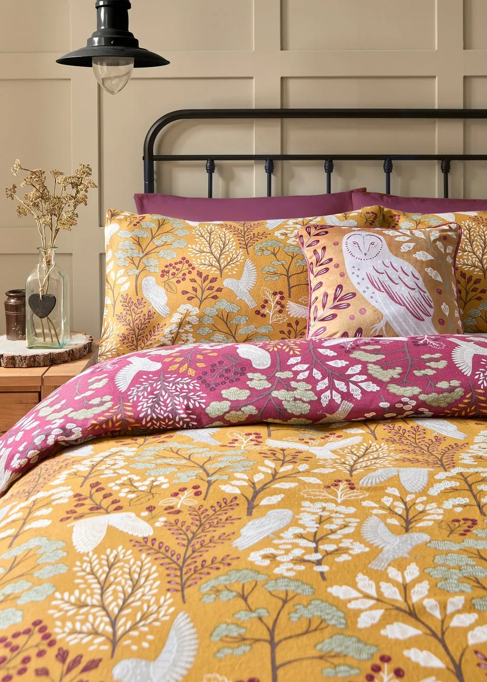 Dreams & Drapes Lodge Enchanted Gold Duvet Cover Set